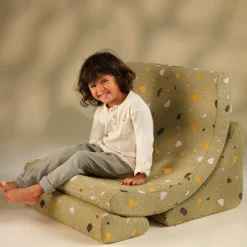 Wigiwama Fauteuil Moon Terrazzo Moss