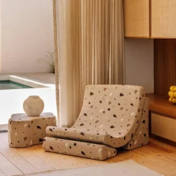 New Fauteuil Moon Terrazzo Sand Fauteuil / Pouf