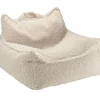 Wigiwama Fauteuil pouf Biscuit molletonné