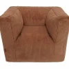 Jollein Fauteuil pouf Corduroy Caramel