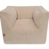 Jollein Fauteuil pouf Corduroy Natural