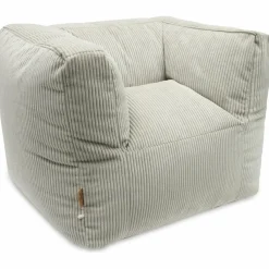 Jollein Fauteuil pouf Corduroy Olive Green