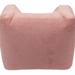 Jollein Fauteuil pouf Corduroy Wild Rose