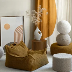 Online Fauteuil pouf Maple molletonné Fauteuil / Pouf