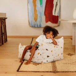 Wigiwama Fauteuil pouf Terrazzo Marble