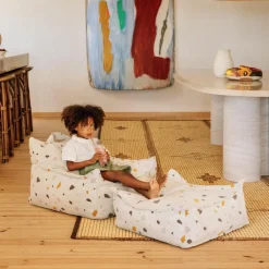 Wigiwama Fauteuil pouf Terrazzo Marble