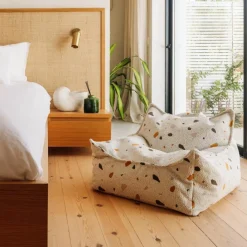 Wigiwama Fauteuil pouf Terrazzo Marble