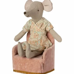 Maileg Fauteuil Souris Rose