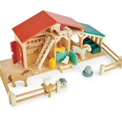 Sale Ferme en bois Maison De Poupée Et Univers De Jeu