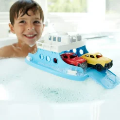 Ferry bleu et 2 petites voitures Petites Voitures, Véhicules Et Circuits