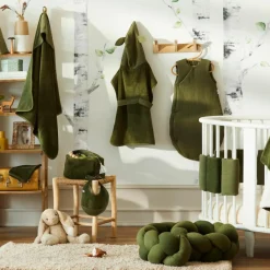 BB & Co Fleur de douche enfant en éponge bambou fougère