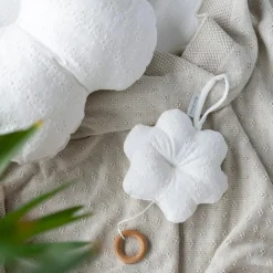 Baby's Only Fleur musicale à suspendre Calm blanc