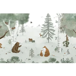 Lilipinso Fresque murale Mountain Life (400 x 248 cm)