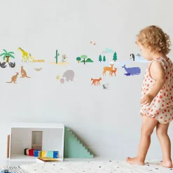 Online Frise adhésive Autour du monde (5 m) Stickers Muraux