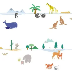 Online Frise adhésive Autour du monde (5 m) Stickers Muraux