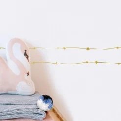 Mimi'lou Frise adhésive Etoiles dorées (5 mètres)