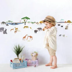 Hot Frise adhésive Safari (5 m) Stickers Muraux