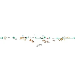 Hot Frise adhésive sticker Forêt du nord (5 m) Stickers Muraux