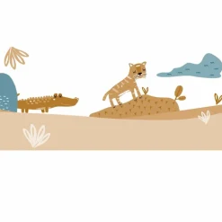 Charlie et Suzie Frise papier peint Isidore