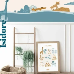 Charlie et Suzie Frise papier peint Isidore