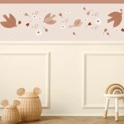 Charlie et Suzie Frise papier peint Paloma