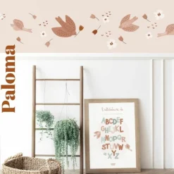 Charlie et Suzie Frise papier peint Paloma