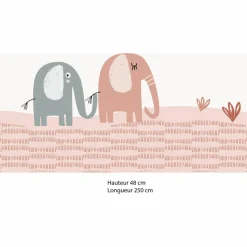 Sale Frise papier peint Sofia Stickers Muraux