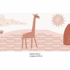 Sale Frise papier peint Sofia Stickers Muraux