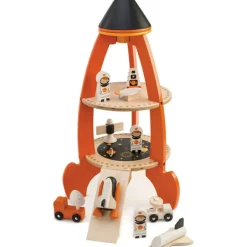 Tender Leaf Fusée cosmique en bois