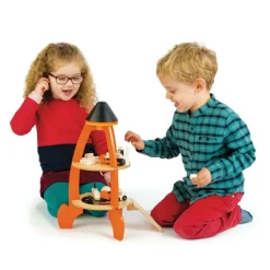 Tender Leaf Fusée cosmique en bois