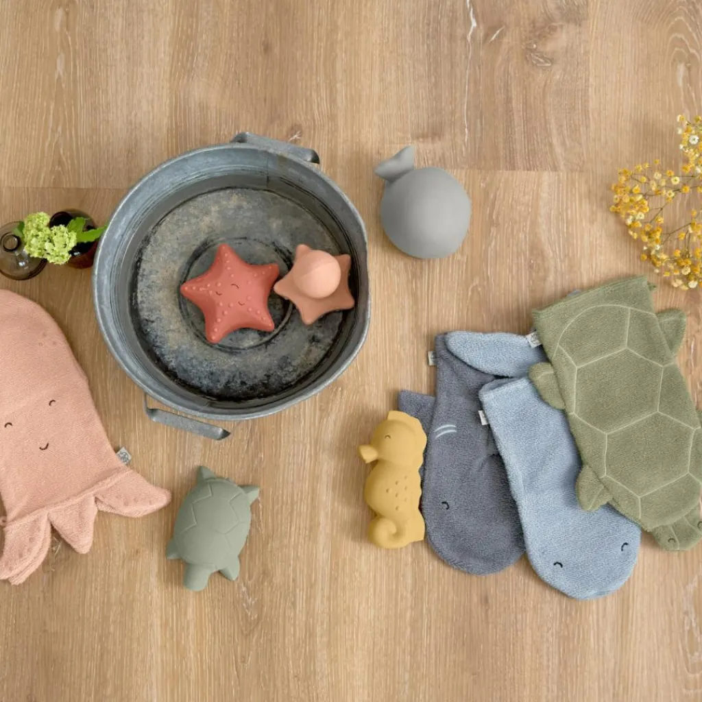 Lässig Gant de toilette et de jeu Octopus