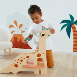 Outlet Garage Dino en bois Petites Voitures, Véhicules Et Circuits