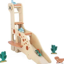Outlet Garage Dino en bois Petites Voitures, Véhicules Et Circuits