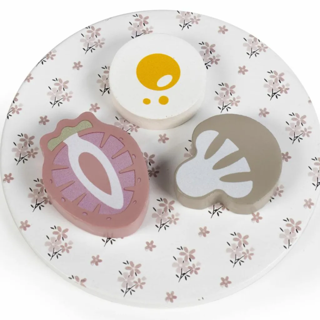 Walking Mum Gaufrier en bois Botton