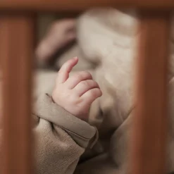 Jollein Gigoteuse à manches amovibles Velvet Olive Green TOG 2-3 (3-6 mois)