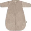 Jollein Gigoteuse à manches amovibles Velvet Milky Coffee (0-3 mois)