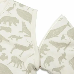 Jollein Gigoteuse à manches amovibles Animals Olive Green TOG 2-3 (18-24 mois)