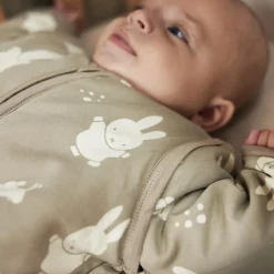 Jollein Gigoteuse à manches amovibles Miffy Snuffy Olive Green (6-18 mois)