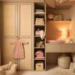 Jollein Gigoteuse à manches amovibles Twinkling Wild Rose (6-18 mois)