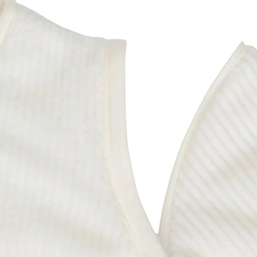 Jollein Gigoteuse à manches amovibles Rib Ivory (6-18 mois)