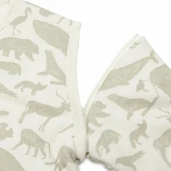 Sale Gigoteuse à manches amovibles Animals Olive Green TOG 2-3 (3-6 mois) Gigoteuse Mi-Saison / 4 Saisons