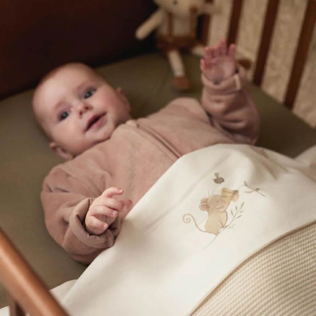 Jollein Gigoteuse à manches amovibles Velvet Wild Rose TOG 2-3 (3-6 mois)