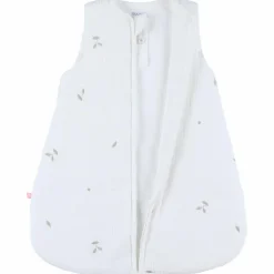 Clearance Gigoteuse blanche brodée en gaze de coton bio (50 cm) Gigoteuse Hiver