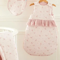 Sale Gigoteuse chaude TOG 3,3 en gaze de coton Lovely Blossom (0-6 mois) Gigoteuse Hiver