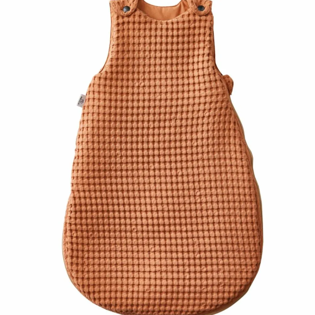 BB & Co Gigoteuse chaude TOG 3 en coton gaufré Cassonade (0-6 mois)