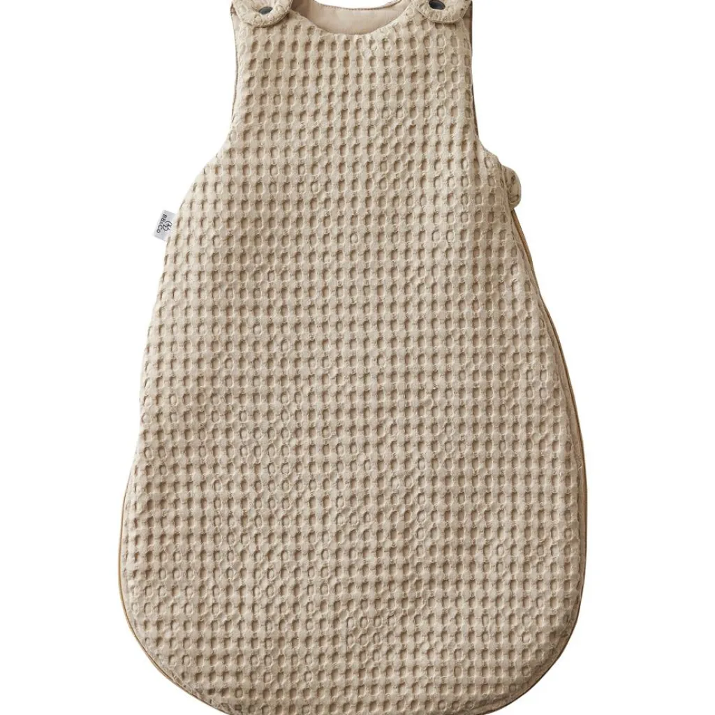 Gigoteuse chaude TOG 3 en coton gaufré Latte (6-18 mois) Gigoteuse Hiver