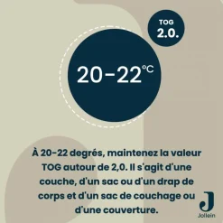 Sale Gigoteuse chaude TOG 2 Velvet Milky Coffee (6-18 mois) Gigoteuse Hiver