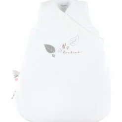 Clearance Gigoteuse écrue brodée en Veloudoux (50 cm) Gigoteuse Hiver