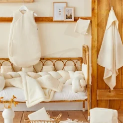 BB & Co Gigoteuse d'été forme kimono double gaze mousse de lait (18-36 mois)