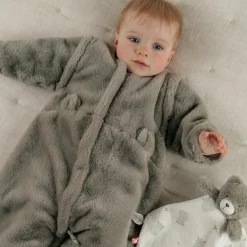 Noukie's Gigoteuse en fausse fourrure kaki (100cm)